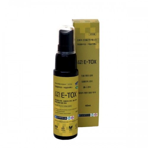 275이톡스 구강 스프레이 치주염 스프레이 치아통증 잇몸통증 40ml